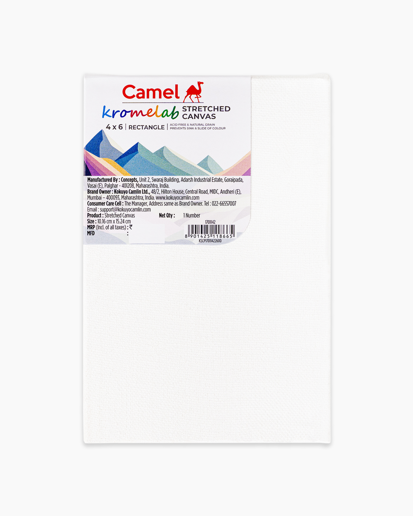 Camel Kromelab Rectangle Stretched Canvas